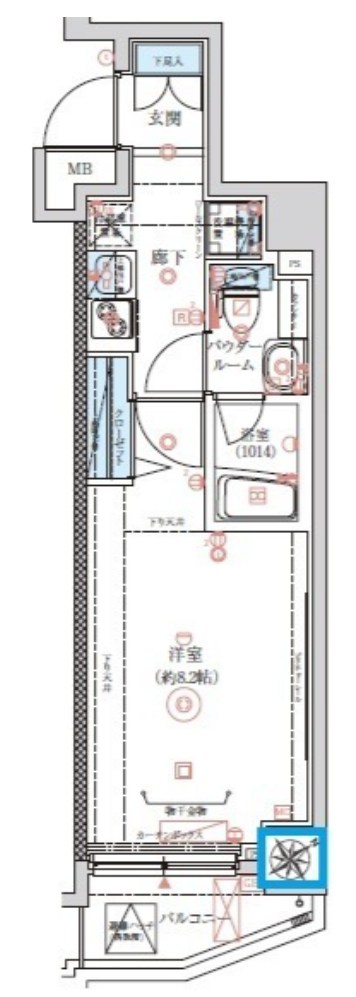 REILIS SAKURADAI AZ 間取り図