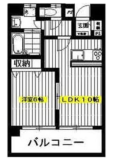 プリザーヴ中村橋 間取り