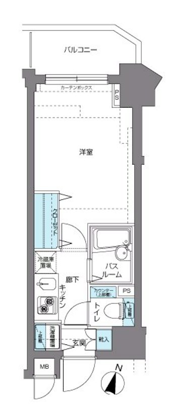 フェニックス練馬弐番館 間取り図