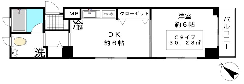 USビル 間取り