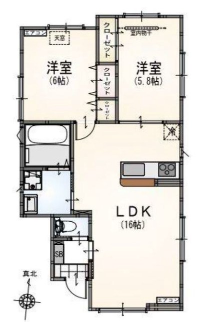 （仮称）サンライズ中野江原町 間取り
