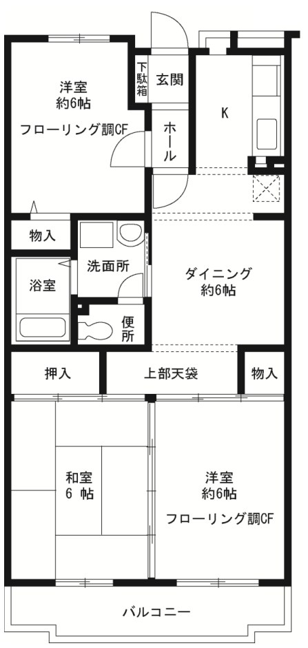 コルテ・フロリーダ豊玉 間取り