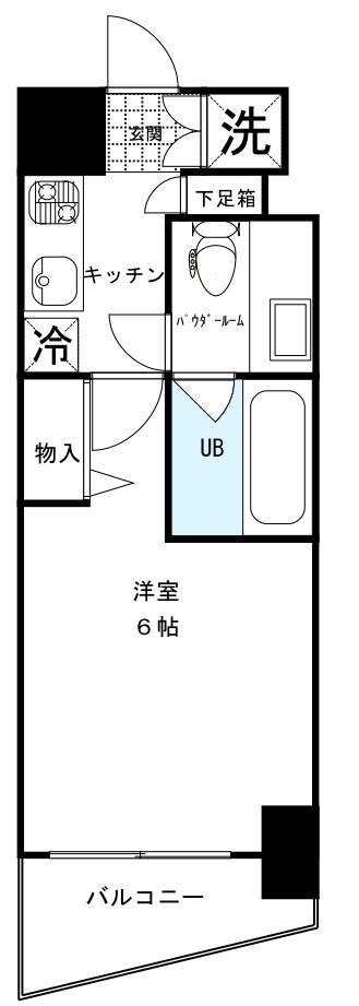 アジールコート中幸 間取り図