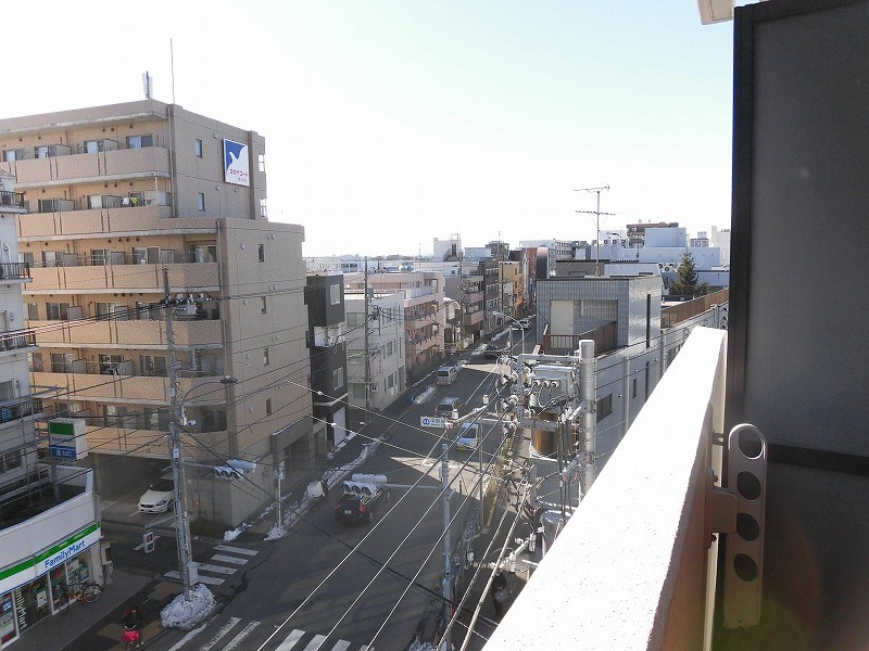 アジールコート中幸 ベランダ