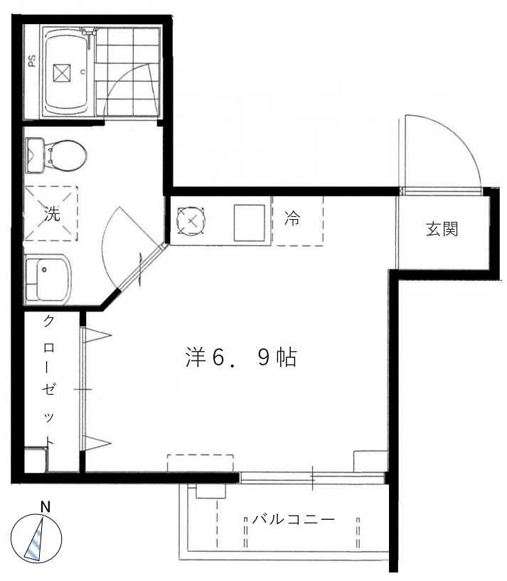 ファブール中村橋 間取り