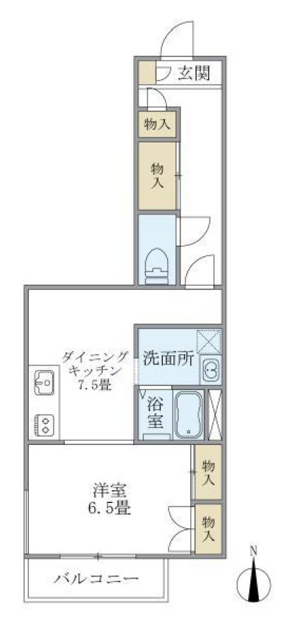 コスモハイツ 間取り