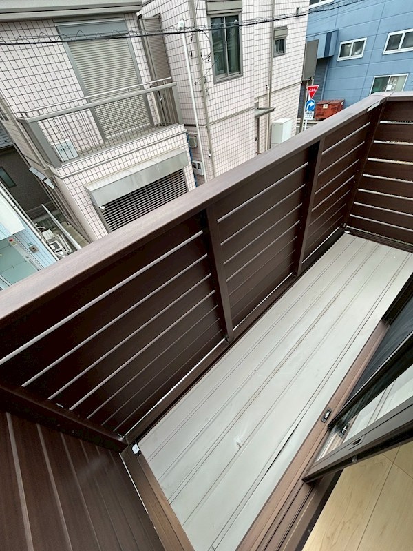 中野区江原町３丁目戸建 ベランダ