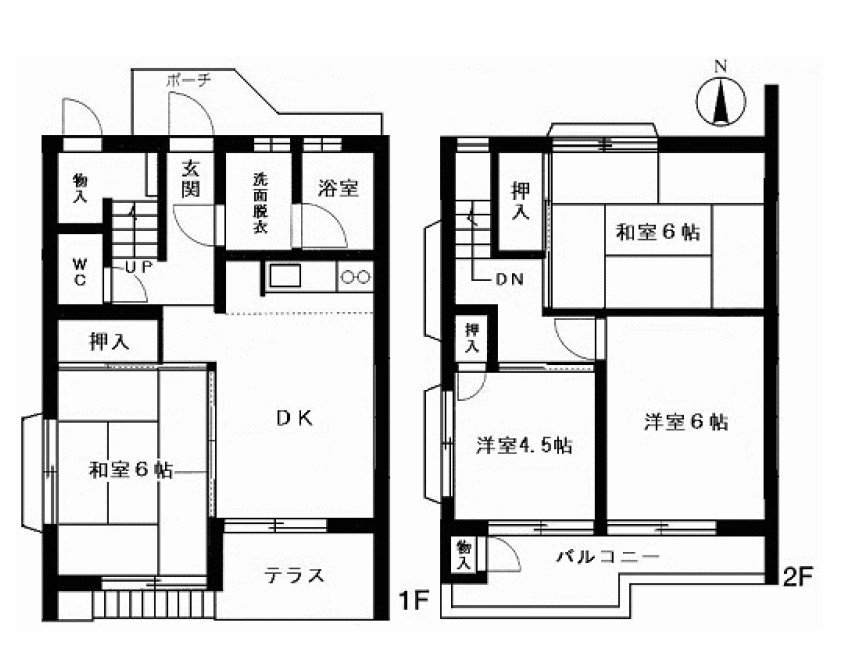 第⼀パラス鐘増 間取り