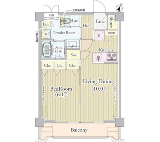 アンソレイユ氷川台 間取り