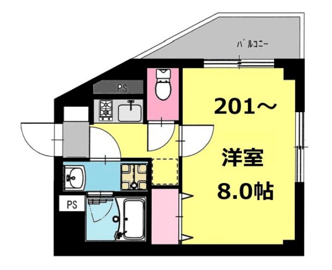 b’CASA Sakuradai 間取り