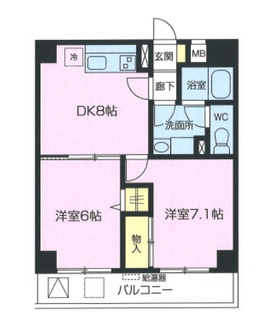 ウエストハイランド 間取り