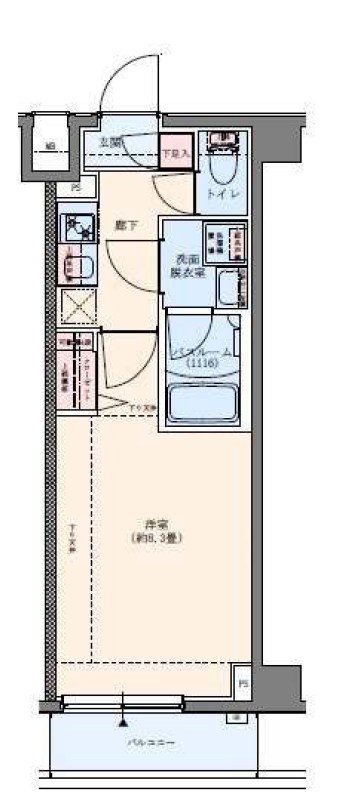 ロアール練馬豊島園 間取り図