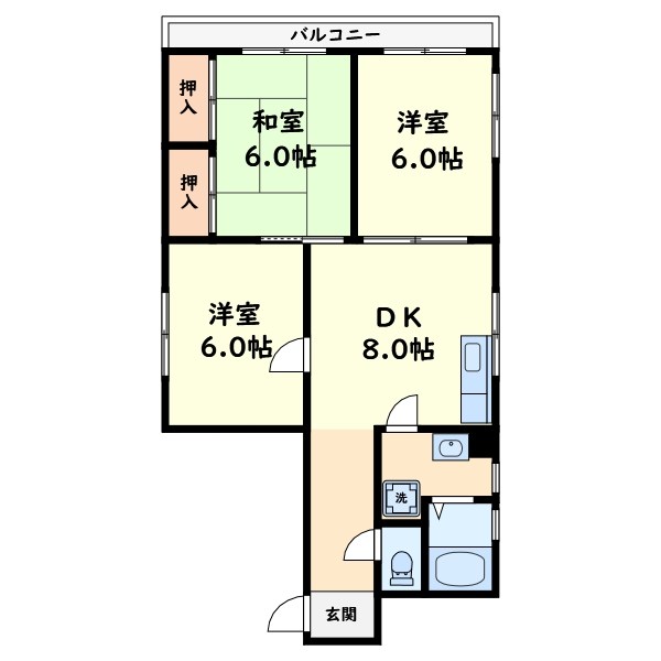 内田ビル 間取り