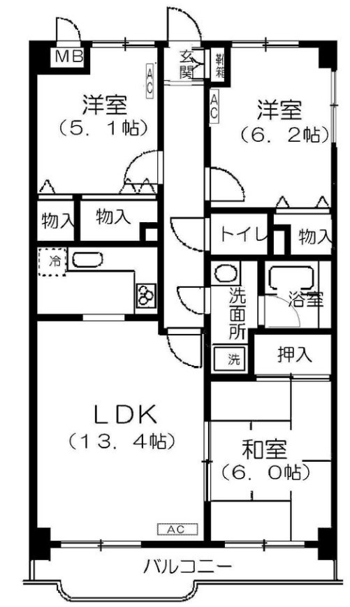 バードヒル 間取り