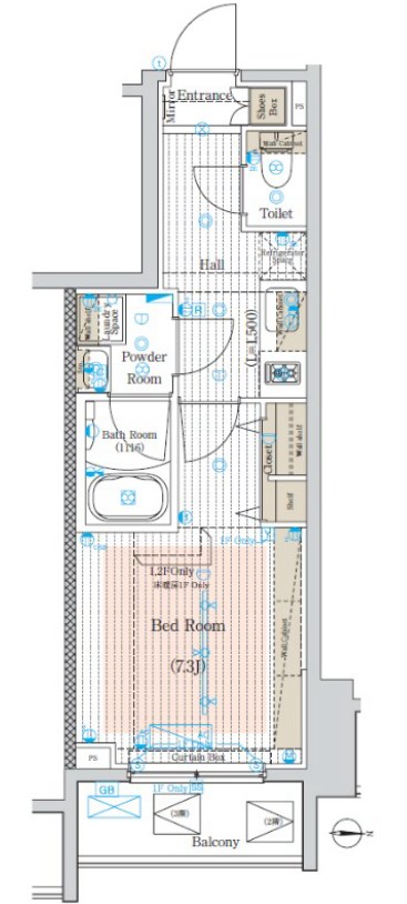 ブライズ中野江古田 間取り