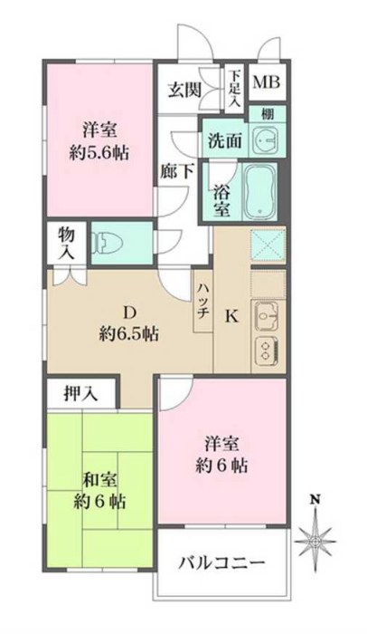 セントラルパーク氷川台 間取り