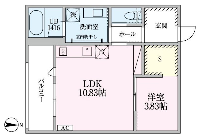 ウェルネストルーム ソポ 間取り