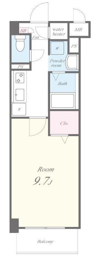 サンテアネックス 間取り図