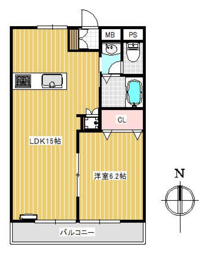 第五末広マンション 間取り