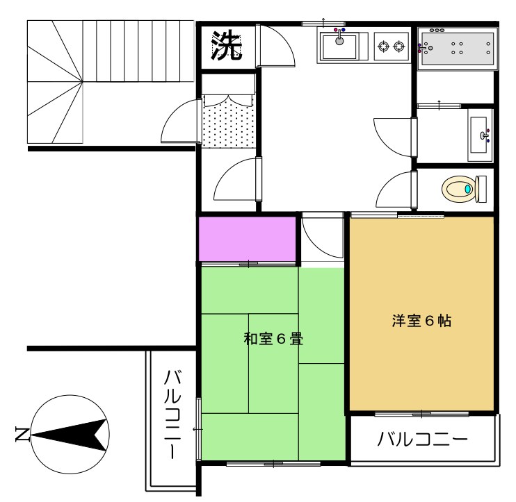 ペガサス中村 間取り