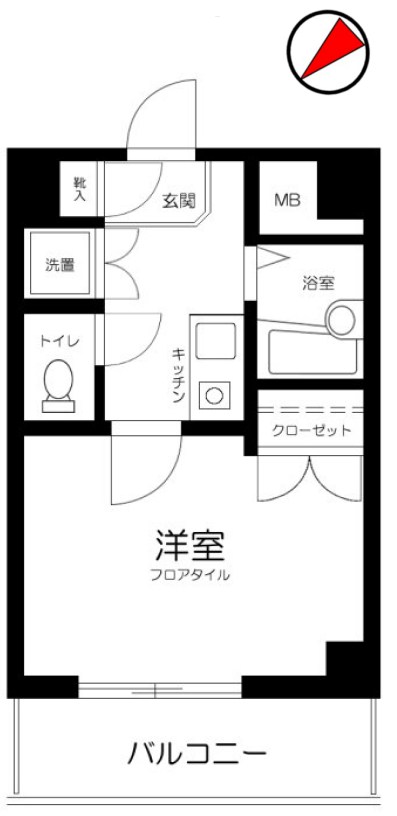 プレール中村橋 間取り