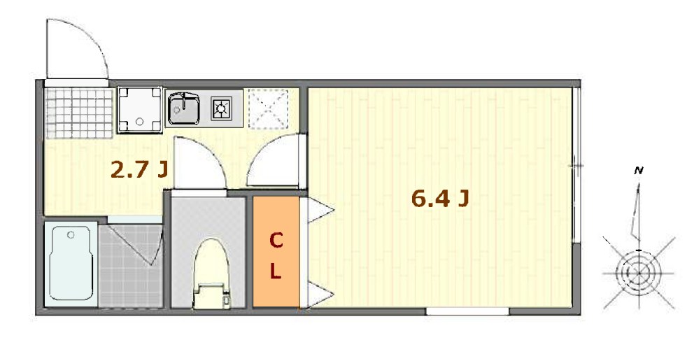 コンフォート豊玉 間取り