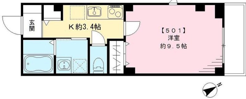 ムサシヤレジデンス 間取り