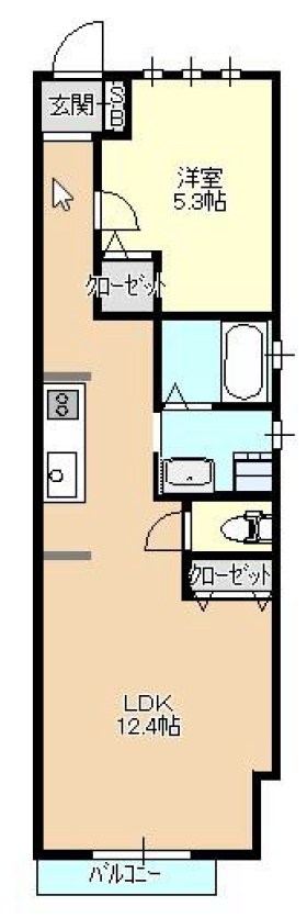 エフプレスト土支田A棟 間取り