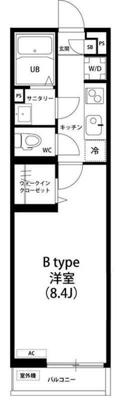 リブリ・練馬 間取り