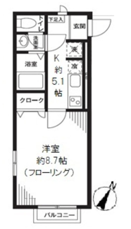 ＤＣヘリオス 間取り図