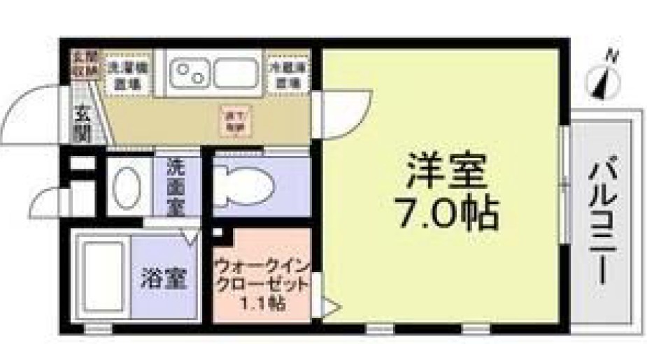 ハイム小竹 間取り