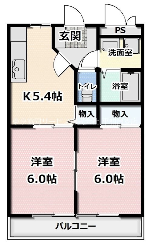 グランデ氷川台 間取り