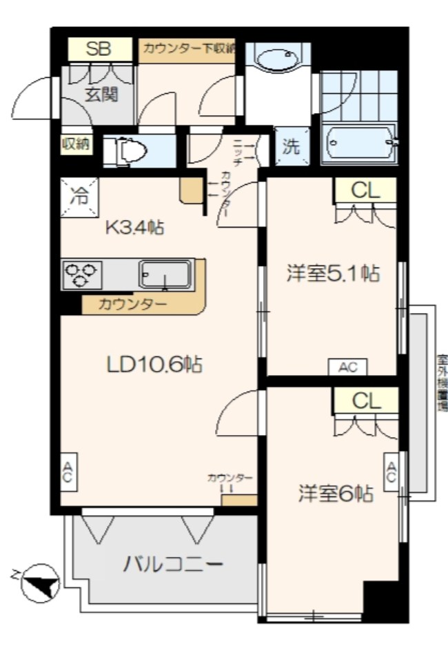 スターロワイヤル練馬春日町 間取り
