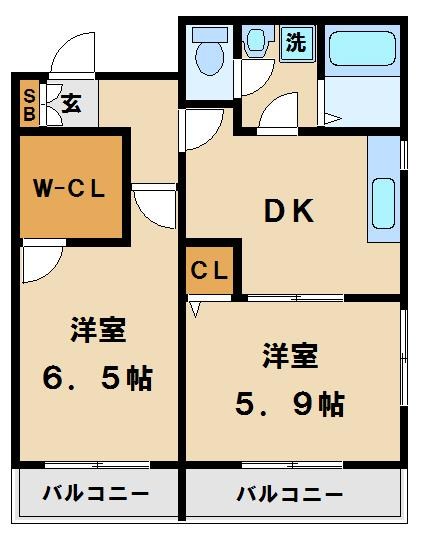 アチェーロ中村橋 間取り