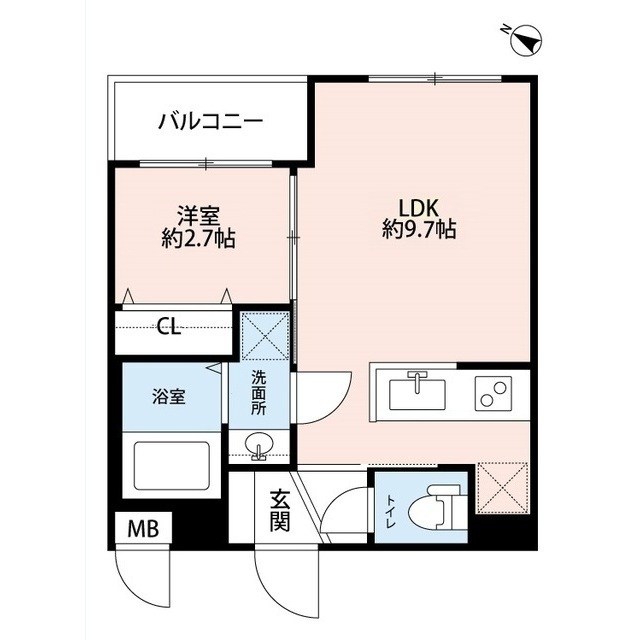 プレール・ドゥーク平和台 間取り