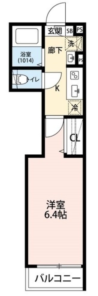 エクセラン旭町 間取り