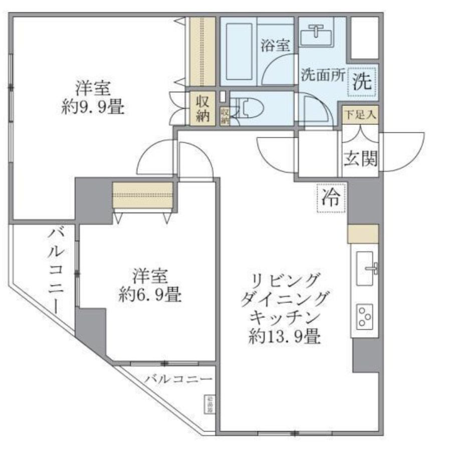 ＩＳＭ石神井公園 間取り