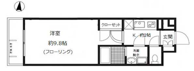ホワイトヒルズ富士見台 間取り