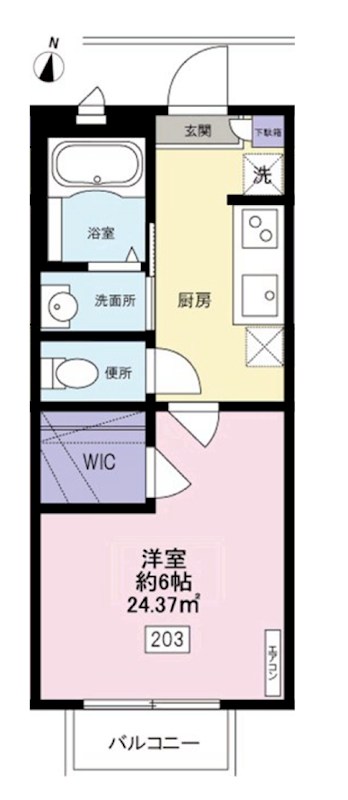 ソレイユ 間取り