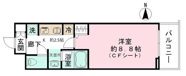 ホワイトカウンティ富士見台 間取り