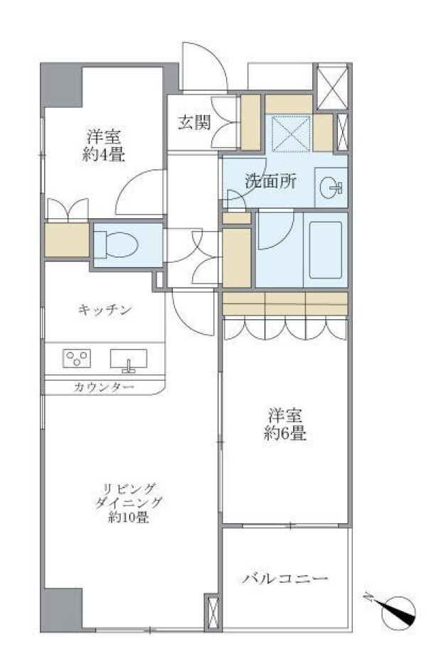 プレミアコート桜台 間取り