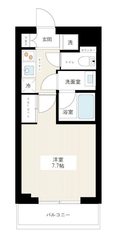 MAXIV小竹向原（マキシヴコタケムカイハラ） 間取り