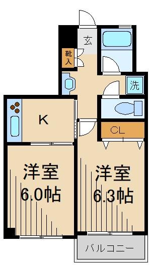 アビタシオン桜台 間取り