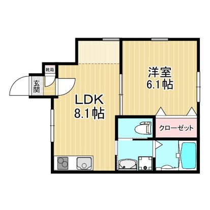 EKフラット 間取り