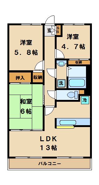 アビタチオーネ 間取り