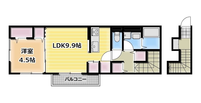 ガティート中村橋 間取り