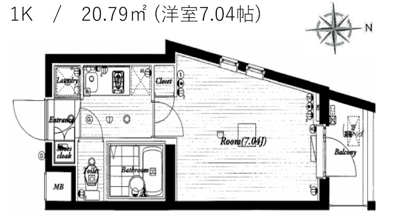 ビバリーホームズ中村橋 間取り