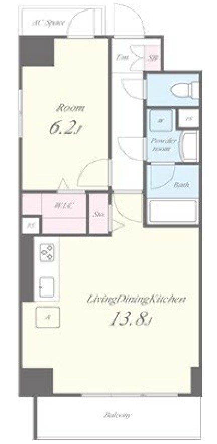 フルール・ラ・メール 間取り