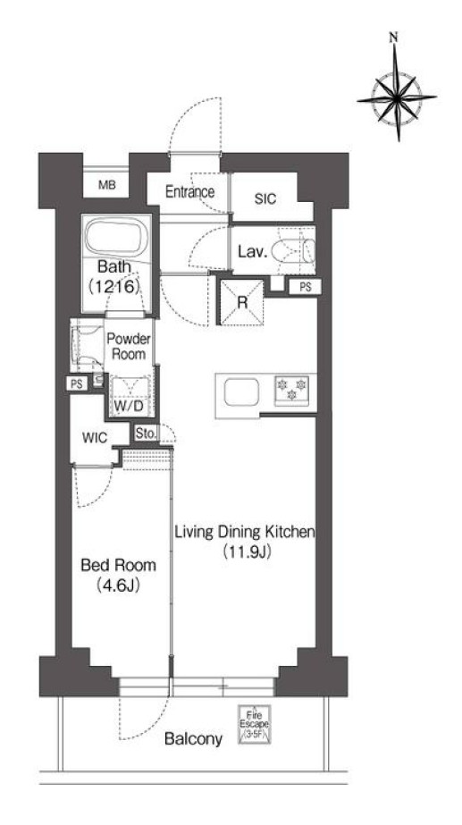 バウスステージ練馬豊玉 間取り