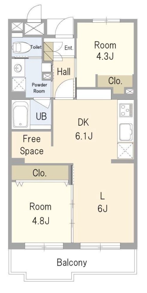 メゾンロアール 間取り